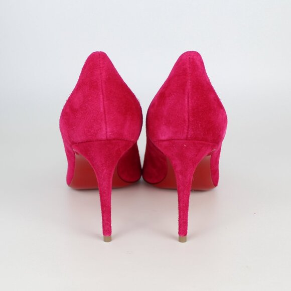 NEW Christian Louboutin Kate Suede Heeled Pump - Picture 7 of 14